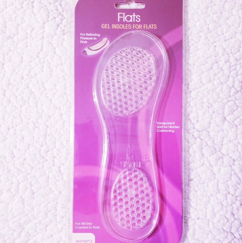 Pair of Clear Gel Insoles. NWT